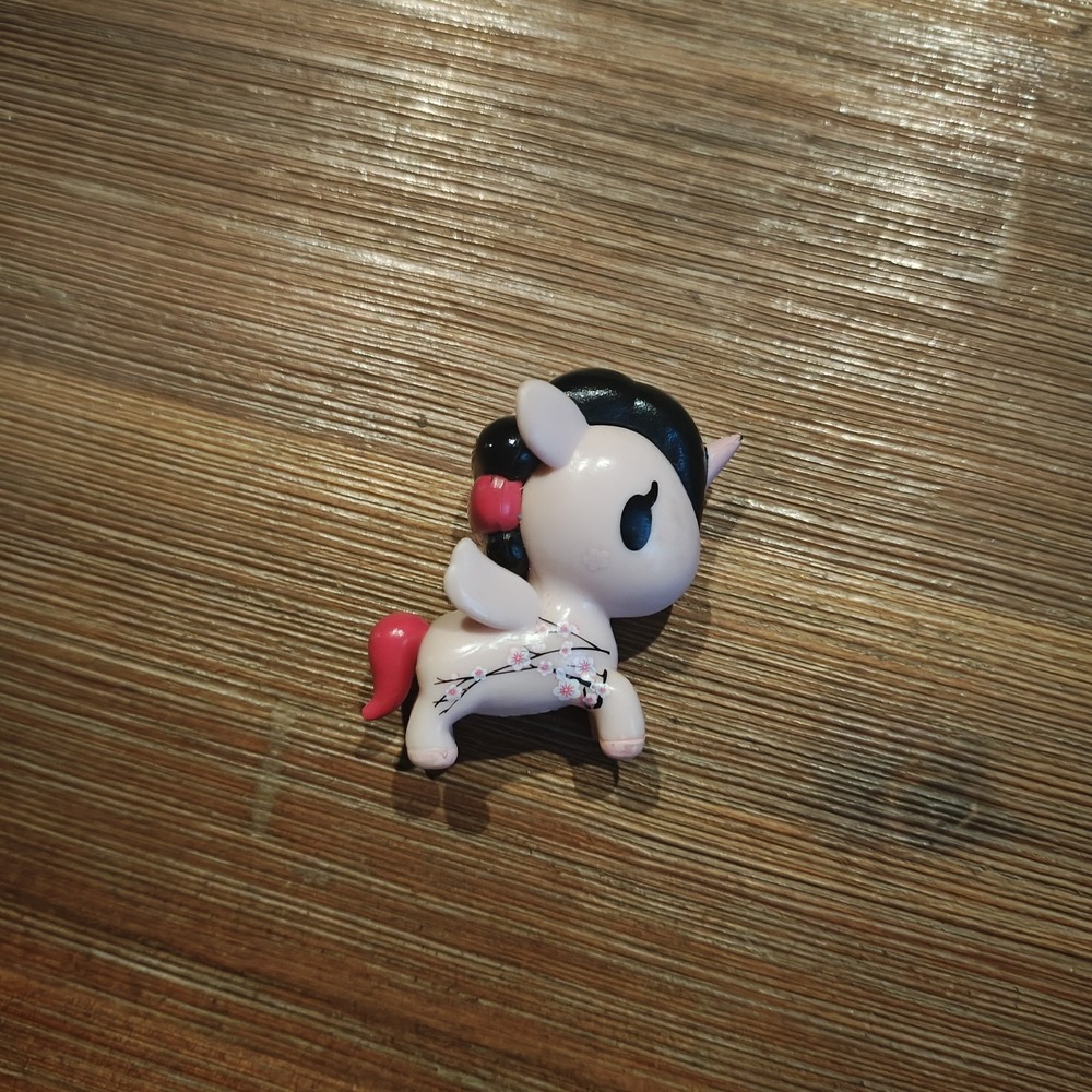 Just Play Tokidoki Neon Star Unicorn Hana‎ Pegasus Flying Horse Figure